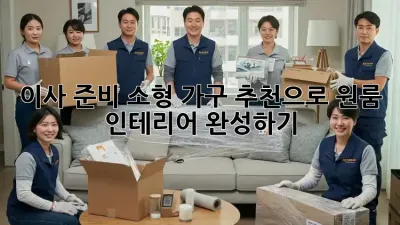 이사 준비? 소형 가구 추천으로 원룸 인테리어 완성하기!